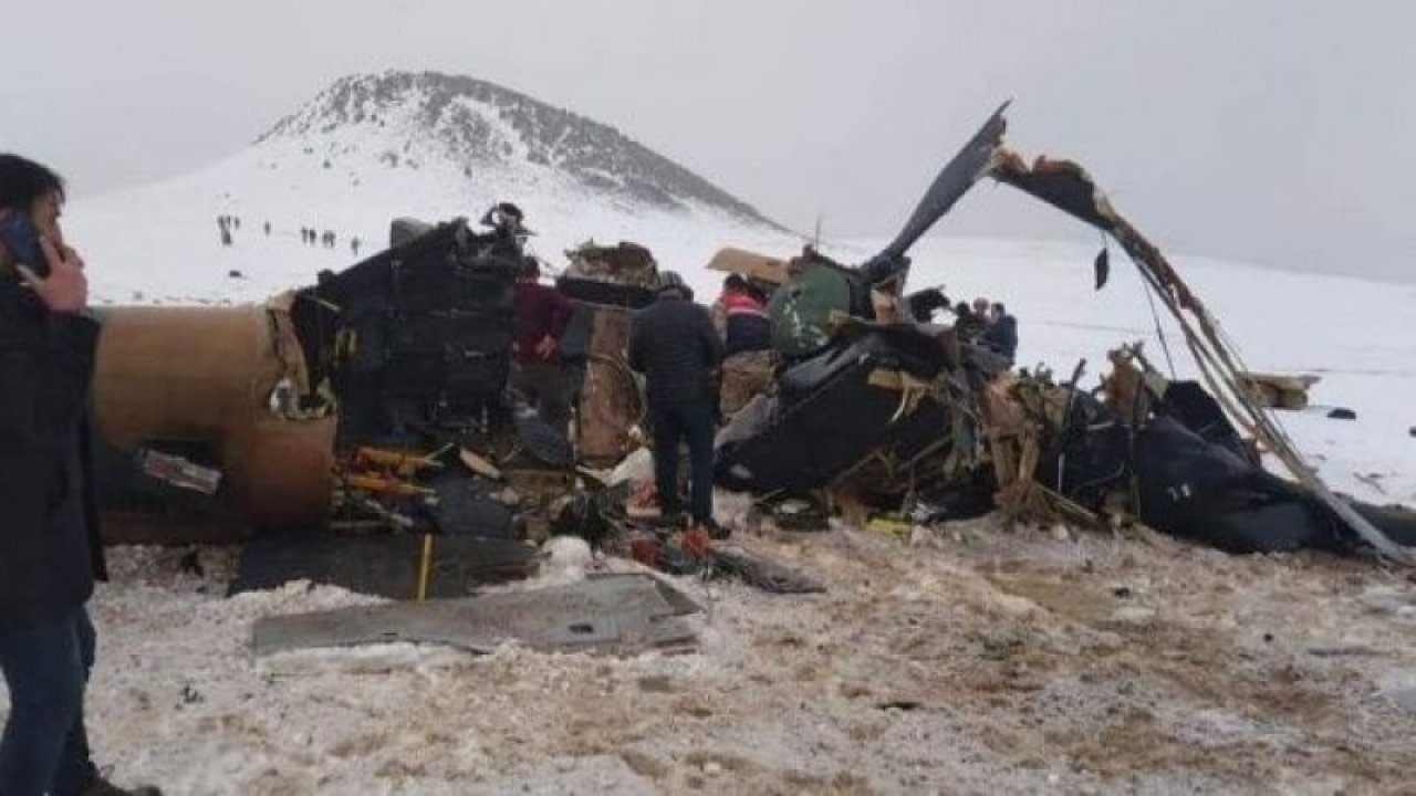 Tatvan'daki askeri helikopter kazasında şehit sayısı 10'a yükseldi