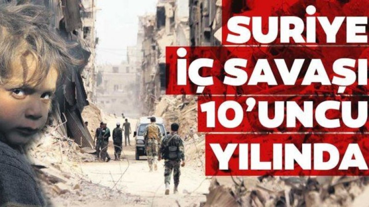 Suriye'deki 10 Yıllık iç savaşın maliyeti 1,2 trilyon dolar