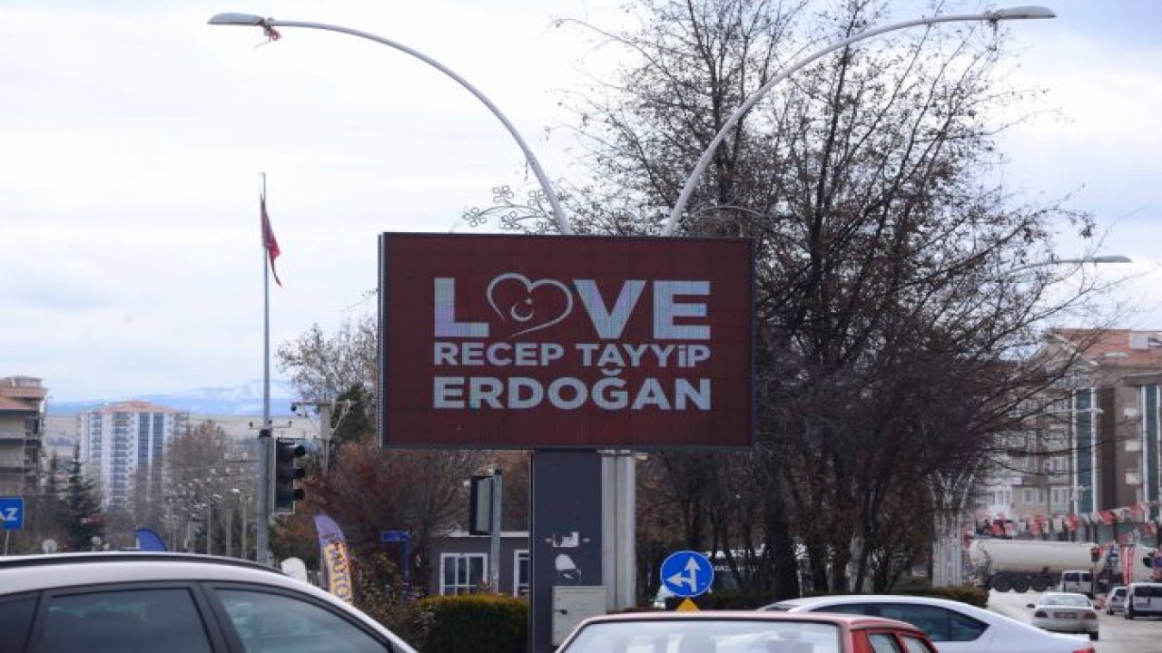 Kahramankazan'dan "Love Recep Tayyip Erdoğan" Çıkışı!