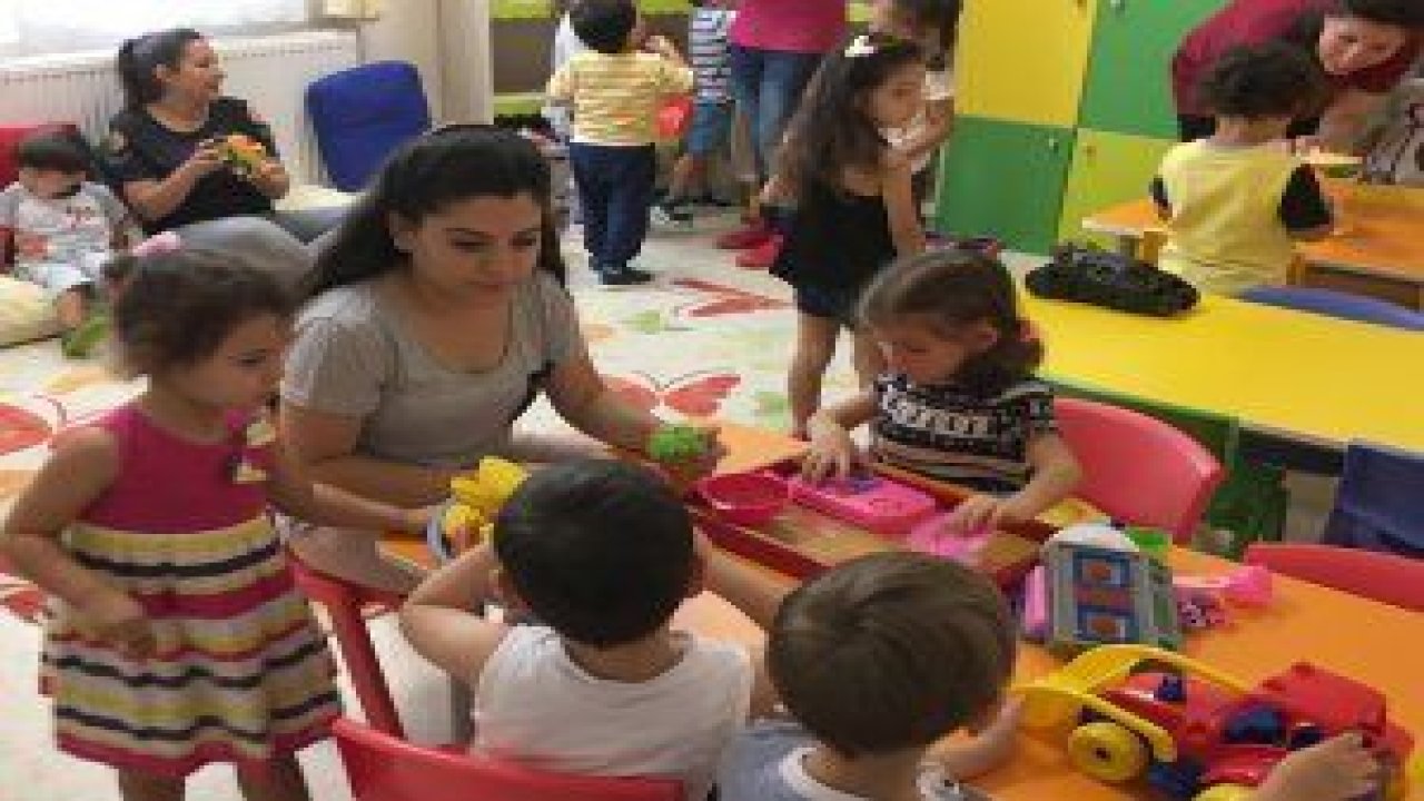 Çankaya Belediyesi Gündüz Bakımevlerine yoğun ilgi gösteriliyor