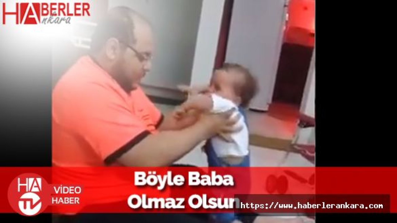 Cani Babanın Bebeğine Şiddet Uyguladığı Anlar Sosyal Medyayı Salladı!