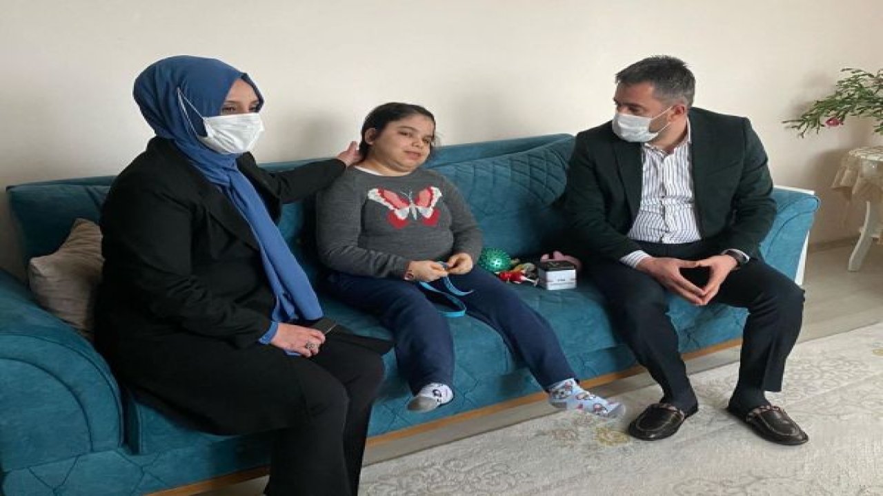 Başkan Ertuğrul Çetin’den Rabia Şenses’e Moral Ziyareti