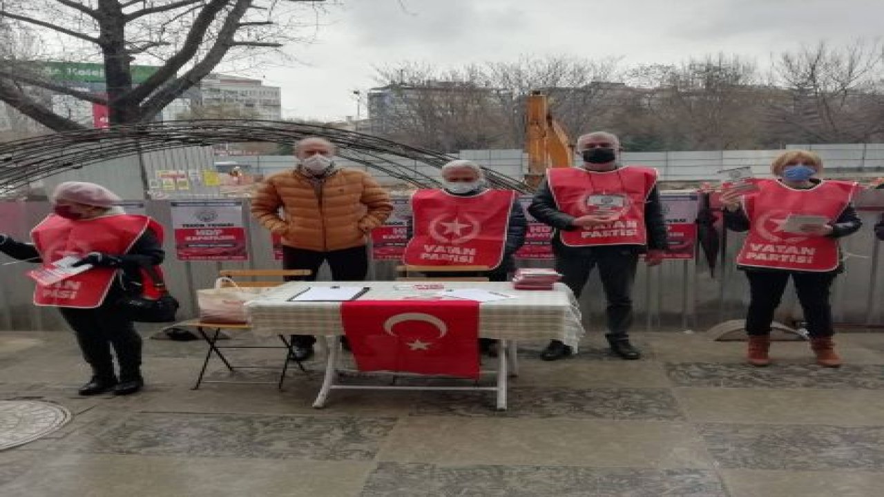 Ankara’da Açılan HDP Kapatılsın Masalarında Binlerce İmza Toplandı!