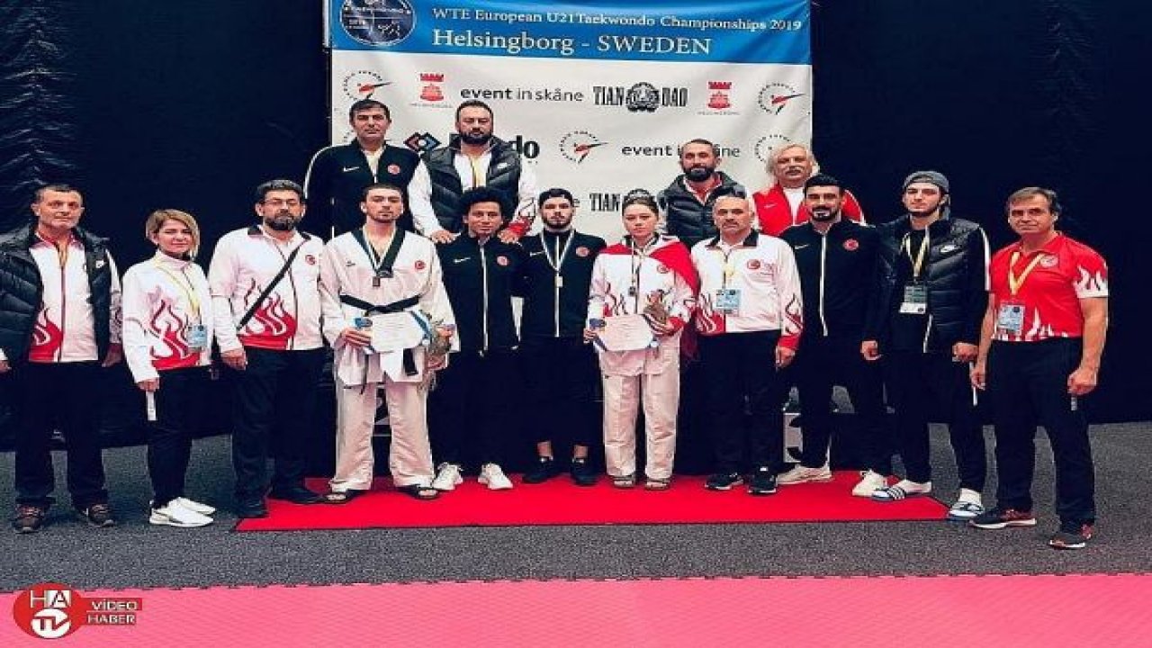 Millilerden Avrupa Ümitler Taekwondo Şampiyonası’nda 2 madalya