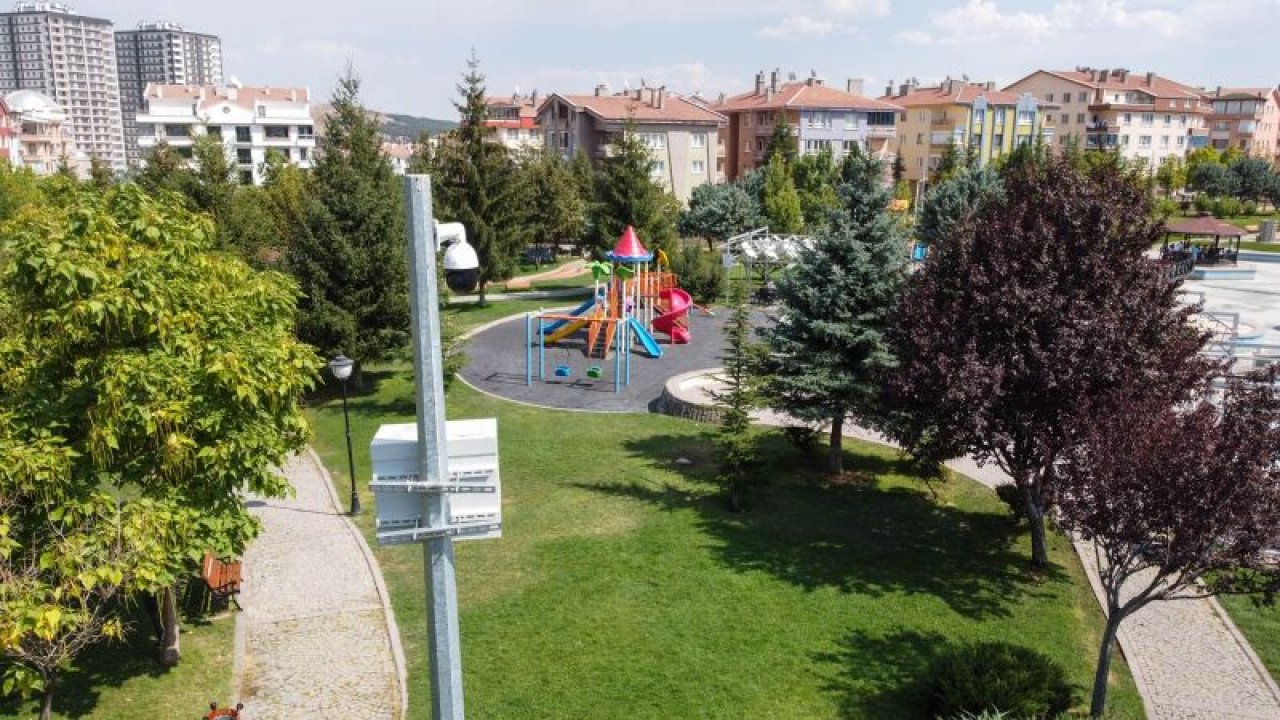 Ankara'da Parklar artık 24 saat güvenli