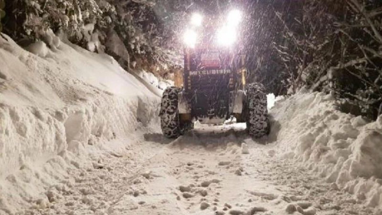 Kar Yağışı Etkisini Arttırdı! Kar Nedeniyle 76 Köy Ulaşıma Kapandı