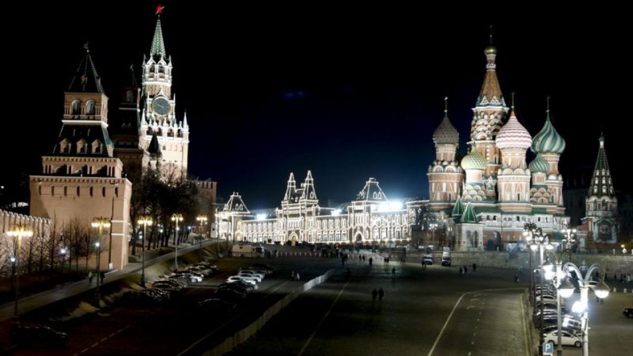 Rusya'nın başkenti Moskova'da "Dünya Saati" etkinliği düzenlendi.