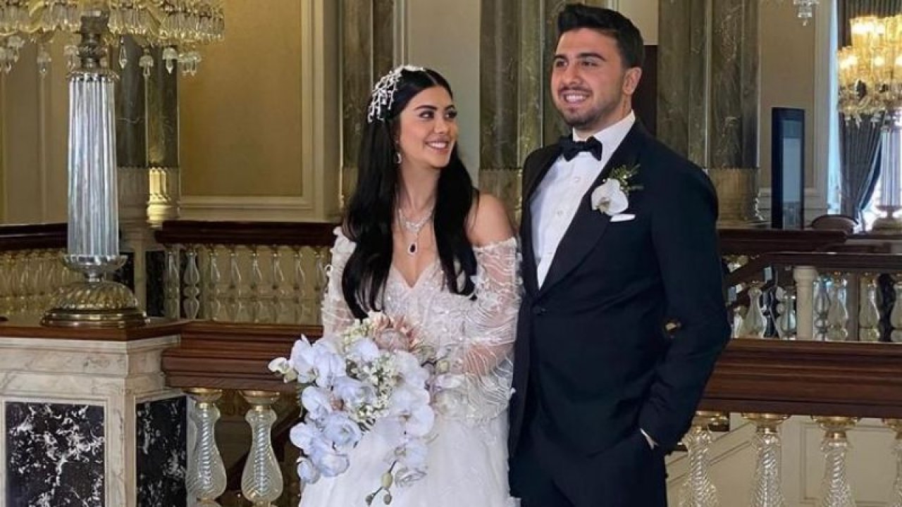 Fenerbahçeli futbolcu Ozan Tufan, Rojin Haspolat ile evlendi