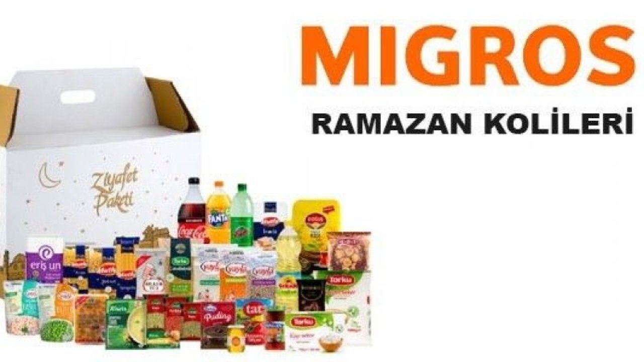 Migros Ramazan kolisi fiyatları 2021! Migros Ramazan paketi ne kadar? 2021 Migros Ramazan Paketinde Neler Var?