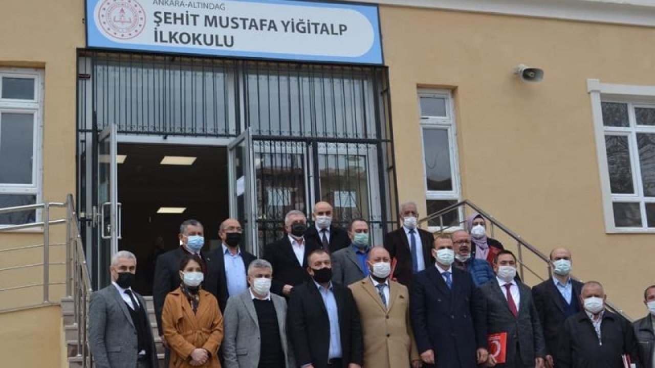 Şehit Polis Mustafa Yiğitalp Mamak'ta dualarla anıldı