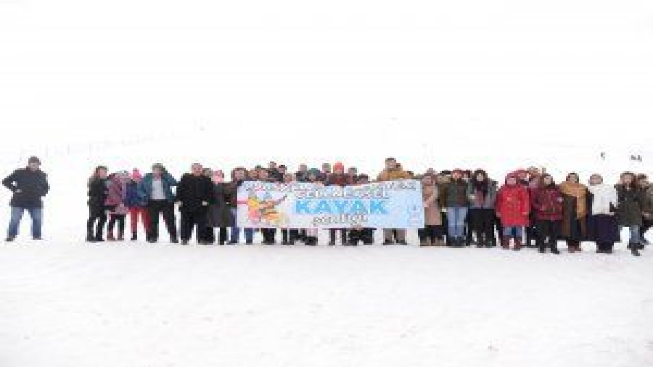 6. Pursaklar Belediyesi Geleneksel Elmadağ Kayak Şenliği bu yıl da devam etti