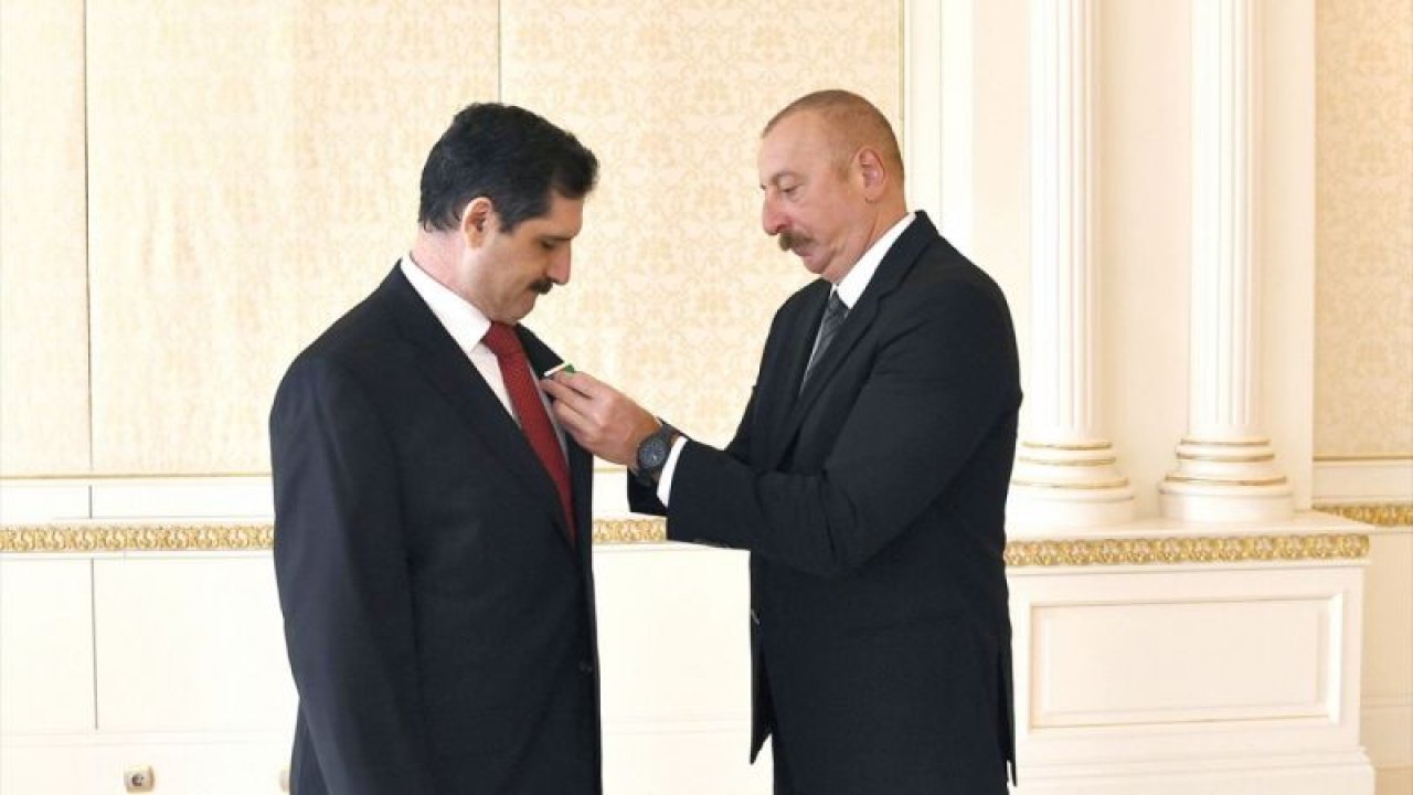 Son Dakika: Azerbaycan Cumhurbaşkanı Aliyev, Türkiye Bakü Büyükelçisine  "Dostluk Nişanı" Takdim Etti