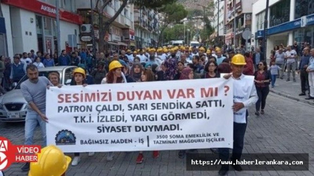 Maden işçileri tazminat için Ankara'ya yürüyor