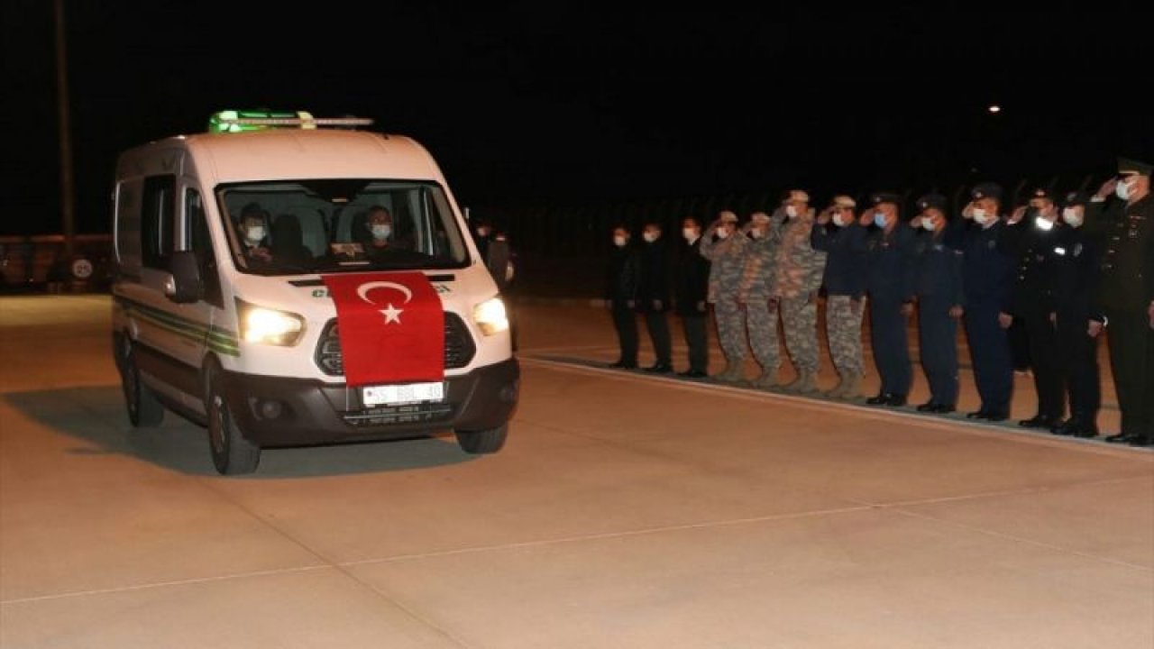 Şehit Uzman Çavuş Aygün Çakar'ın cenazesi Samsun'a getirildi