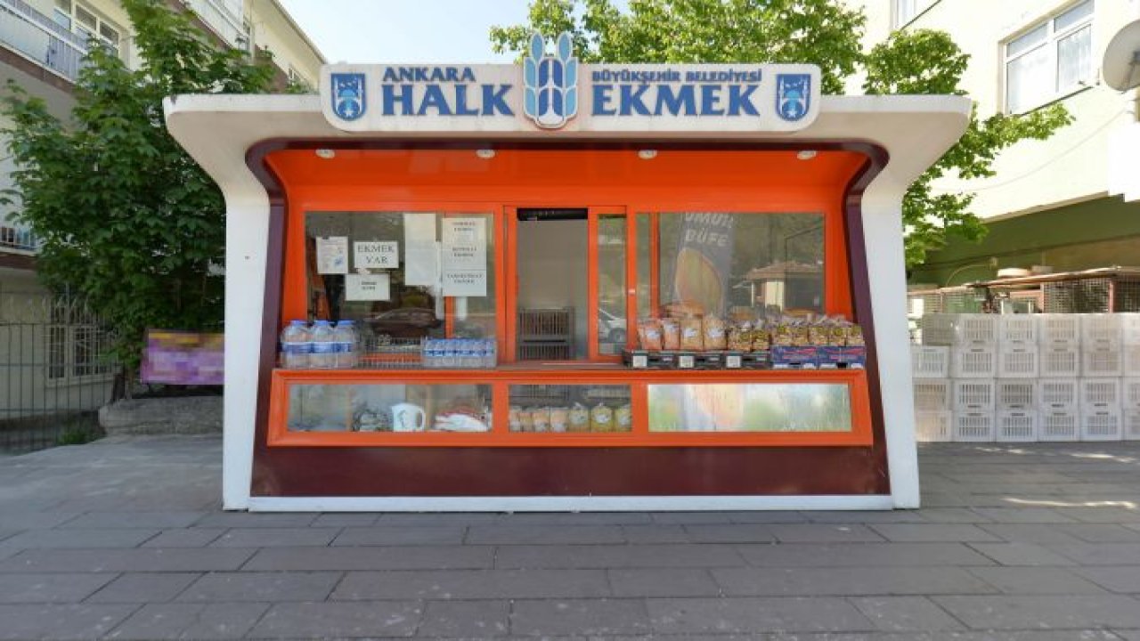 Ankara'da halk ekmek büfe sayısı artıyor