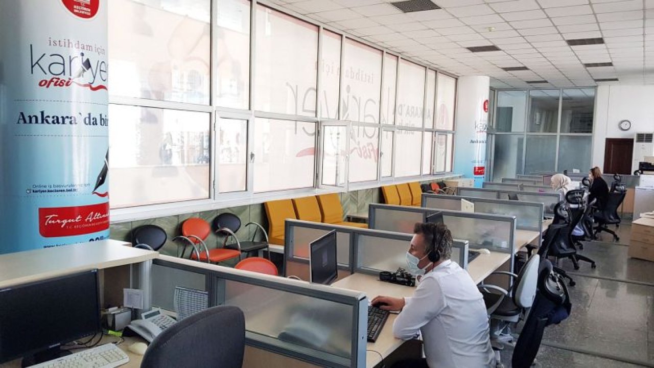 Ankara'da İş arayanların adresi Keçiören Belediyesi e-kariyer ofisi