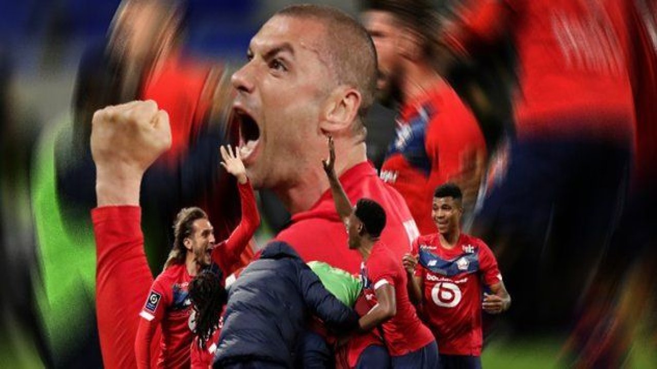 Lille, Burak'ın golleriyle şampiyonluğa koşuyor