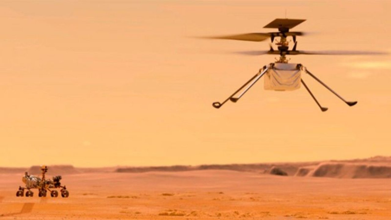 Mars'tan Haber Var! Mini Helikopterin Uçuş Kayıtları Dünyaya Ulaştı!