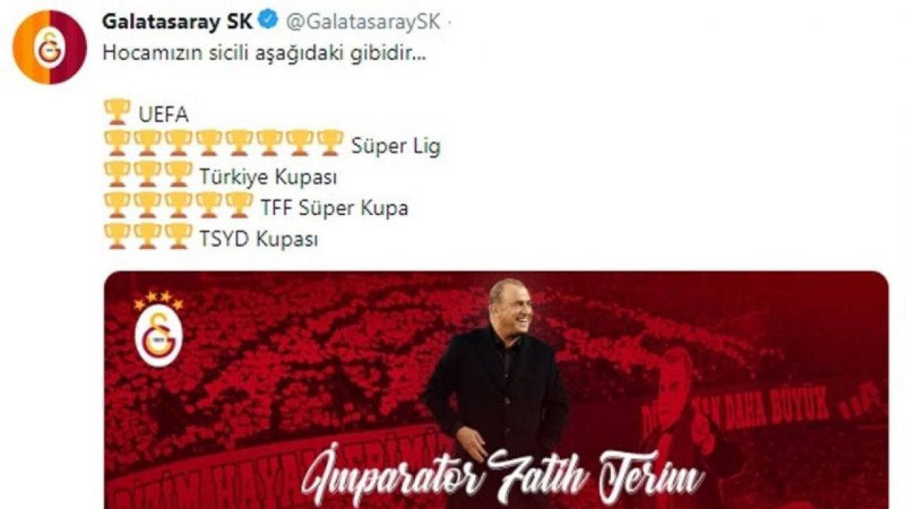 Galatasaray’dan Ali Koç’a cevap: "Hocamızın sicili aşağıdaki gibidir"