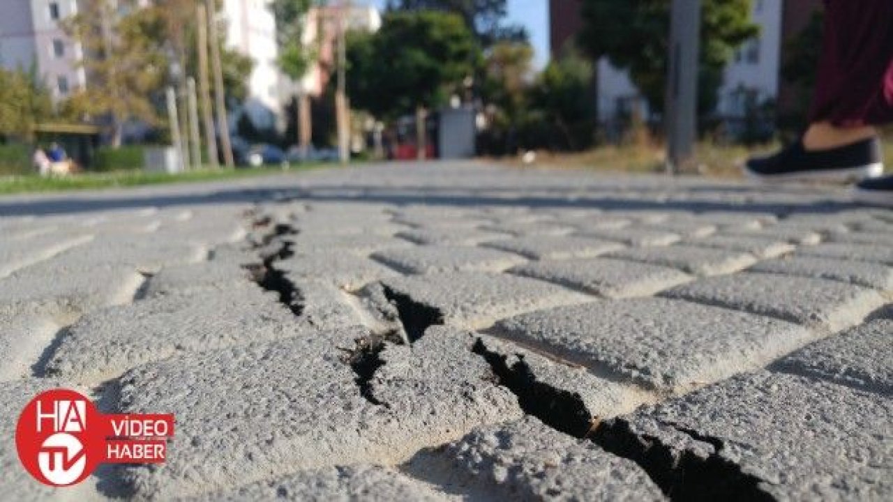 Silivri’de önceki çatlaklar deprem sonrası daha da büyüdü