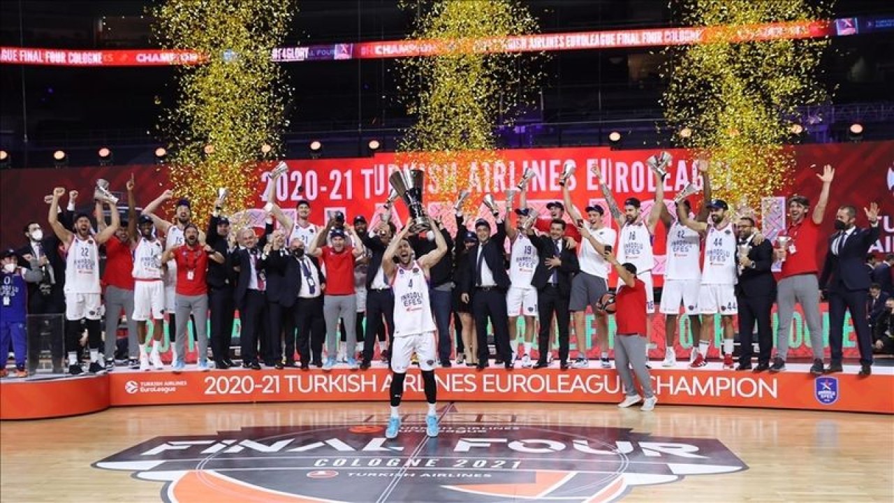 Avrupa'da Türkler Haftaya Damga Vurdu! Anadolu Efes Avrupa Şampiyonu!
