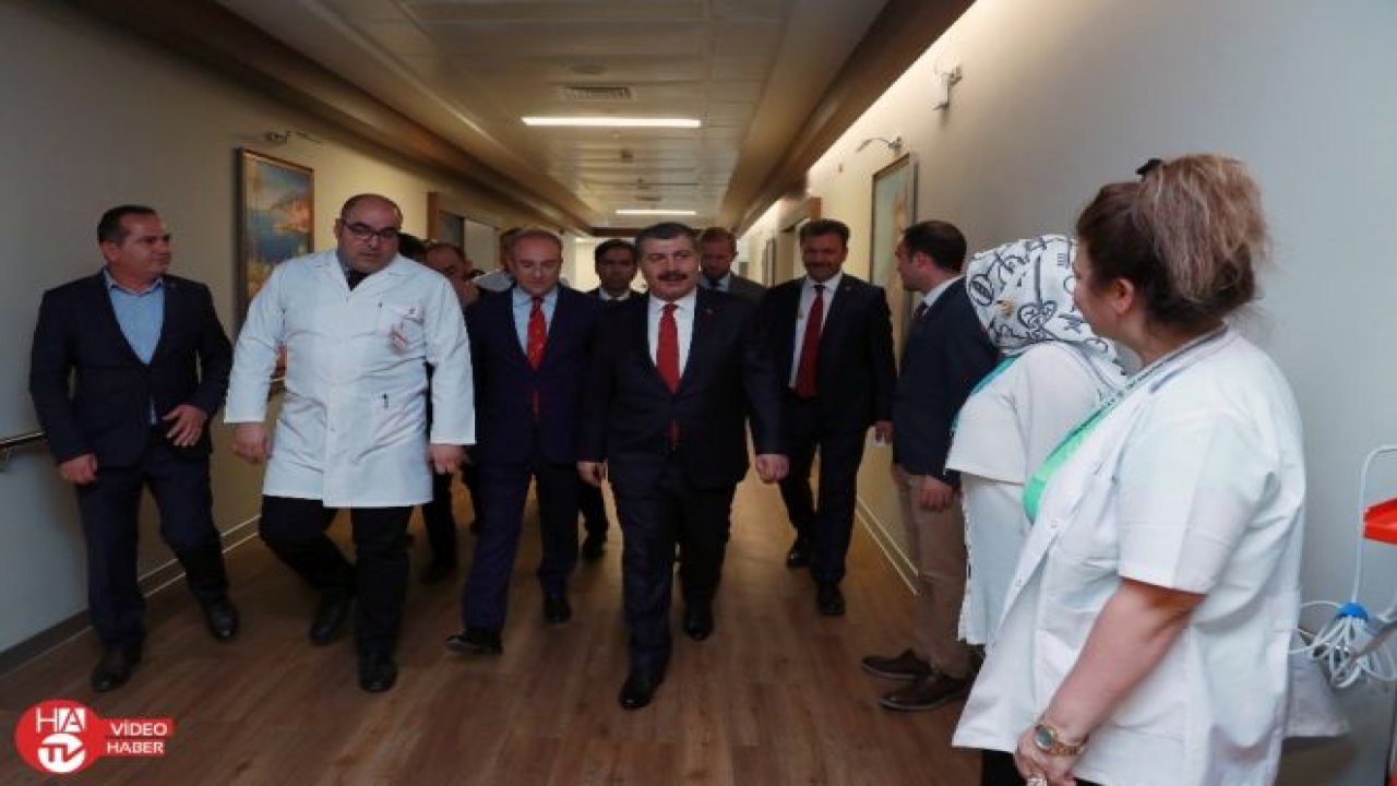 Sağlık Bakanı Koca’dan Fatma Girik’e "geçmiş olsun" ziyareti