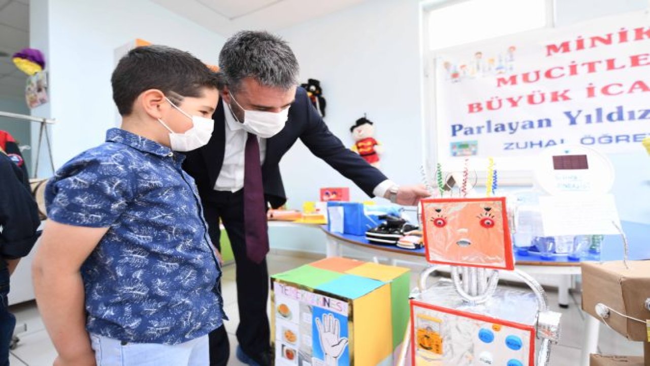 Ankara Pursaklar Belediyesi Nezaket Okulu’nda Minik Mucitler