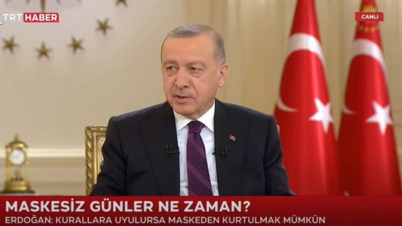 Cumhurbaşkanı Erdoğan: “Cuma günü yeni müjde vereceğiz”