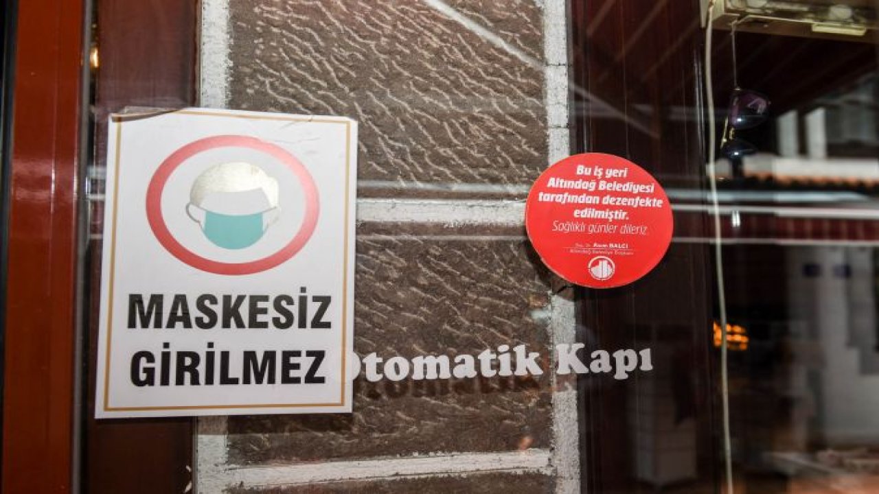 Ankara Altındağ Belediyesi İşletmelere Dezenfeksiyon