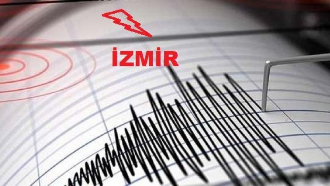 İzmir’de Korkutan deprem!