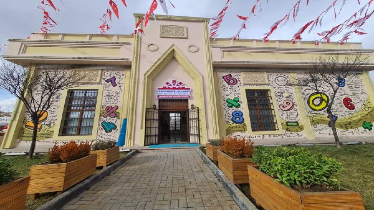 Kütüphaneler Şehri Sincan’da Matematik Müzesine İlgi Yoğun