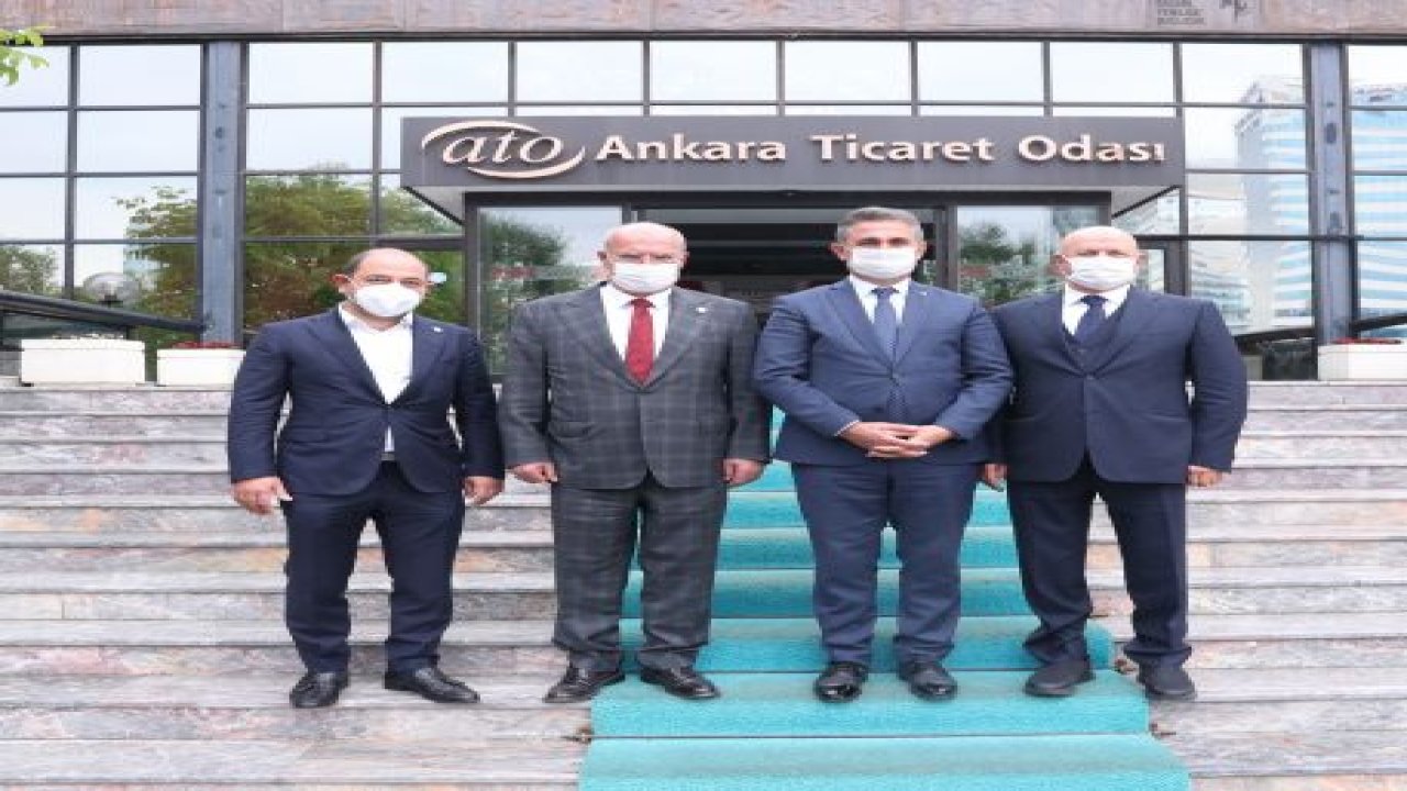 Mamak Belediye Başkanı Köse, ATO Başkanı Baran’ı Ziyaret Etti.