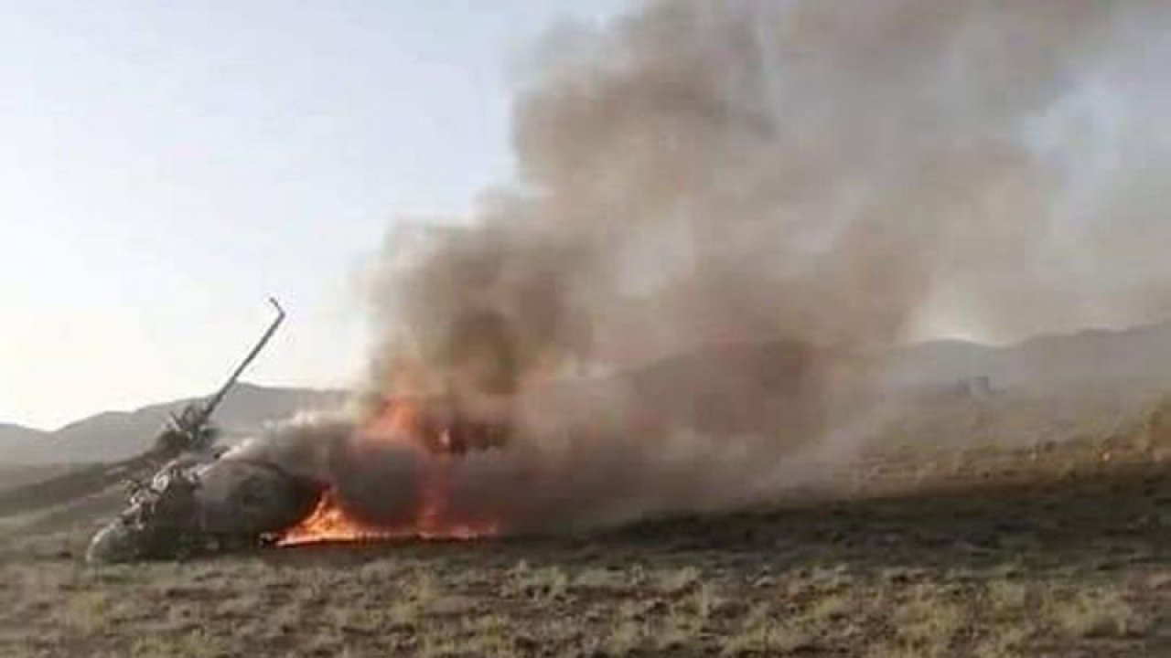 Afganistan’da Askeri Helikopter Düştü: 3 Ölü, 1 Yaralı