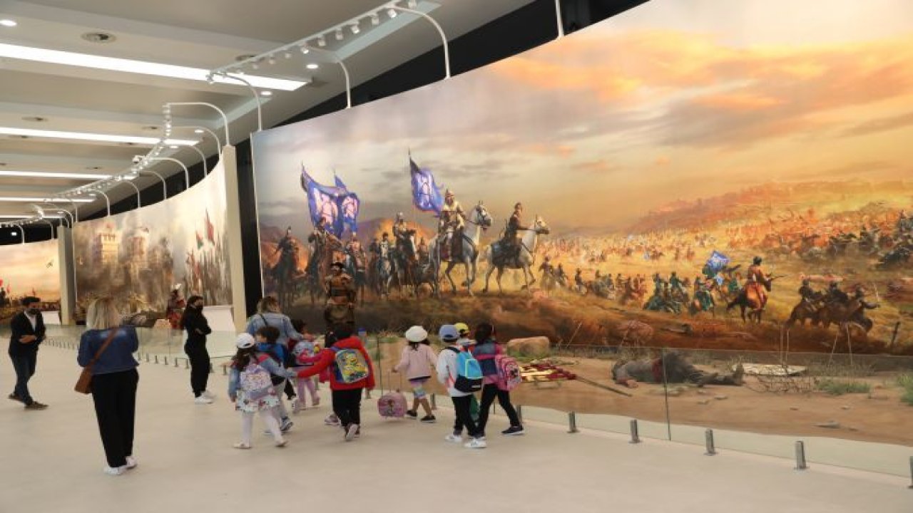 Etimesgut Belediyesi Türk Tarih Müzesi'nde Çocuklar Tarihe Tanıklık Etti