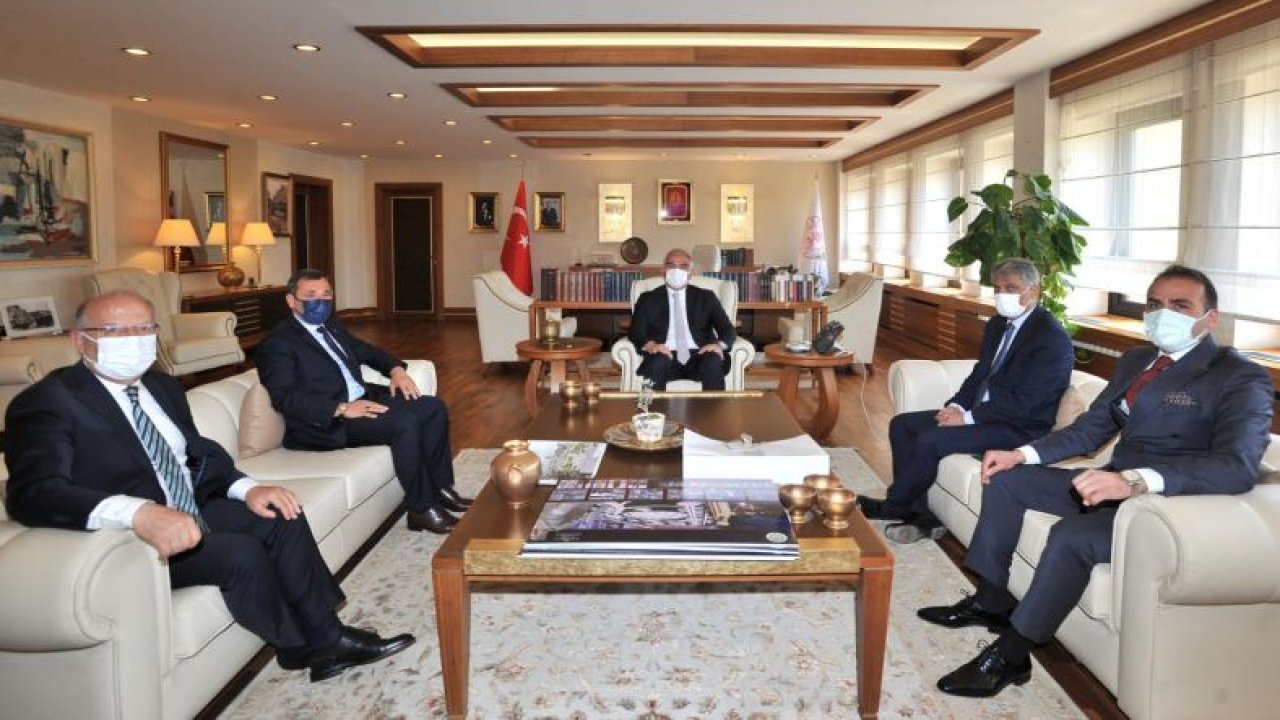 Etimesgut Belediye Başkanı Enver Demirel Kültür Ve Turizm  Bakanı Ersoy'u Ziyaret Etti