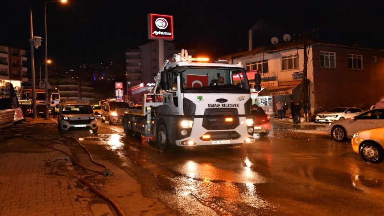 Ankara'da Mamak Belediyesi yaraları sarıyor