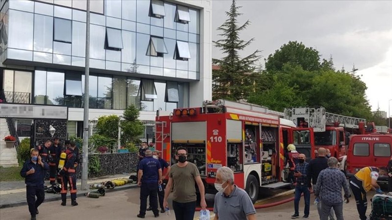 Ankara'da özel bir huzurevinde yangın çıktı! Yaşlılar başka huzurevlerine naklediliyor