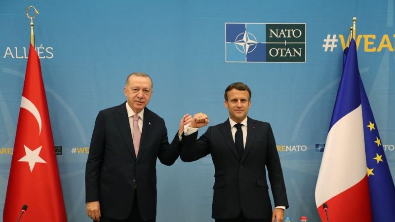 Cumhurbaşkanı Erdoğan’la Bir Araya Gelen Fransa Cumhurbaşkanı Macron’dan İlk Açıklama