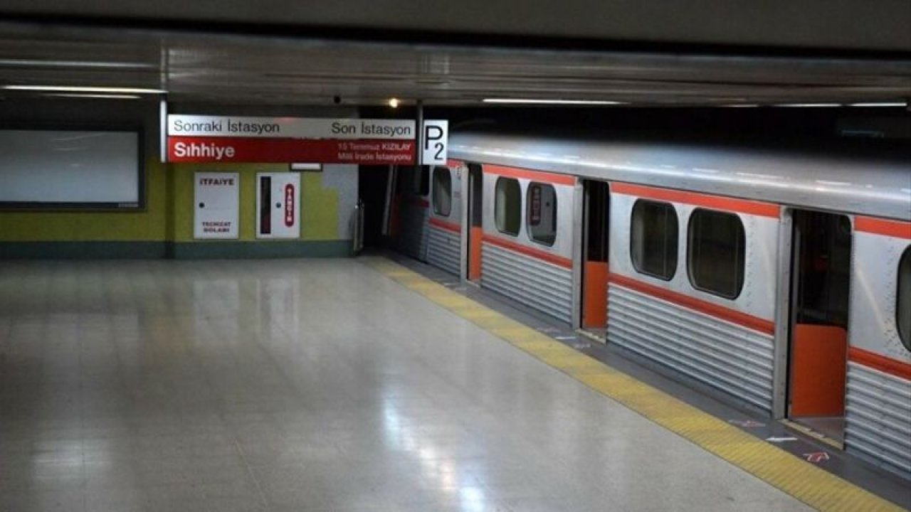 Ankara Metro Durakları Nereler? Ankara Metro Sefer Saatleri ve Ankara Metro Haritası