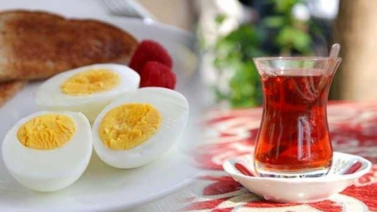 Uzmanlar Uyarıyor: Sofrada Yumurta ve Çay ikilisine dikkat!