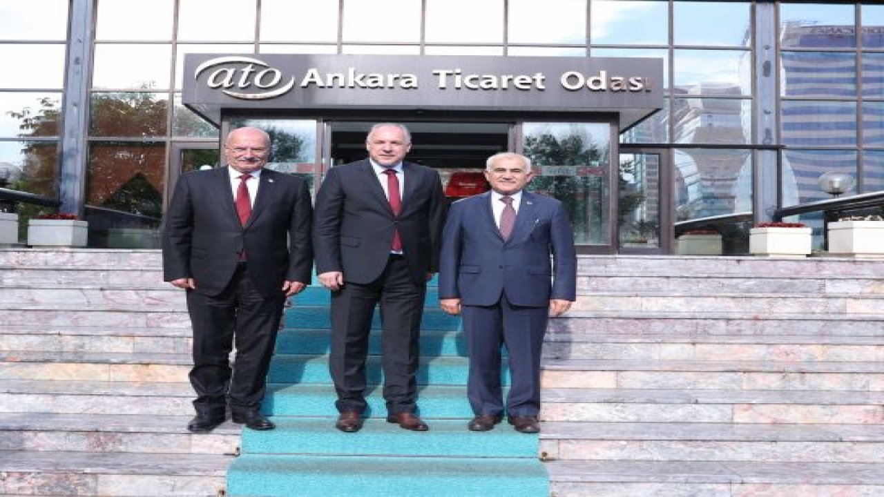 Kosova Bölgesel Kalkınma Bakanı Damka ATO Başkanı Baran'ı Ziyaret Etti