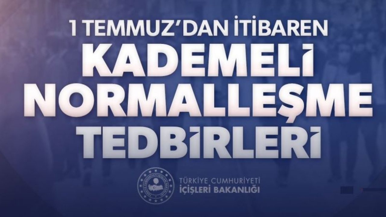 Ankaralılar Dikkat! Valilik 1 Temmuz Kararlarını Açıkladı! İşte Alınan Kararlar!