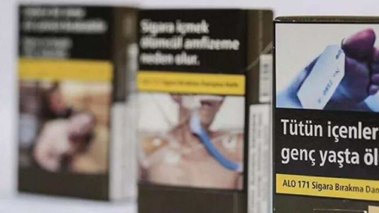 Sigara Paketleri Değişiyor, Sağlık Uyarısı Alanını Yüzde 100'e Çıkarıldı