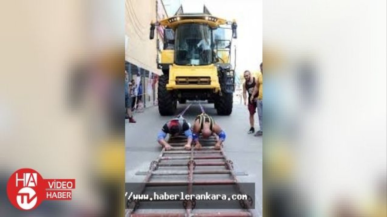 "Dünyanın en güçlüleri"nden Ankara'da rekor denemesi