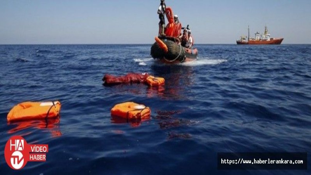 Ege'de düzensiz göçmenleri taşıyan bot battı: 2 çocuk öldü