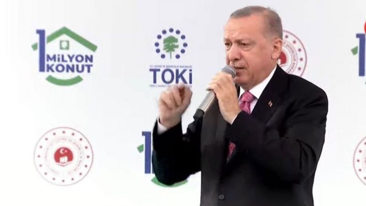 Cumhurbaşkanı Erdoğan: “Yeni sosyal konutlar için kolları sıvadık”