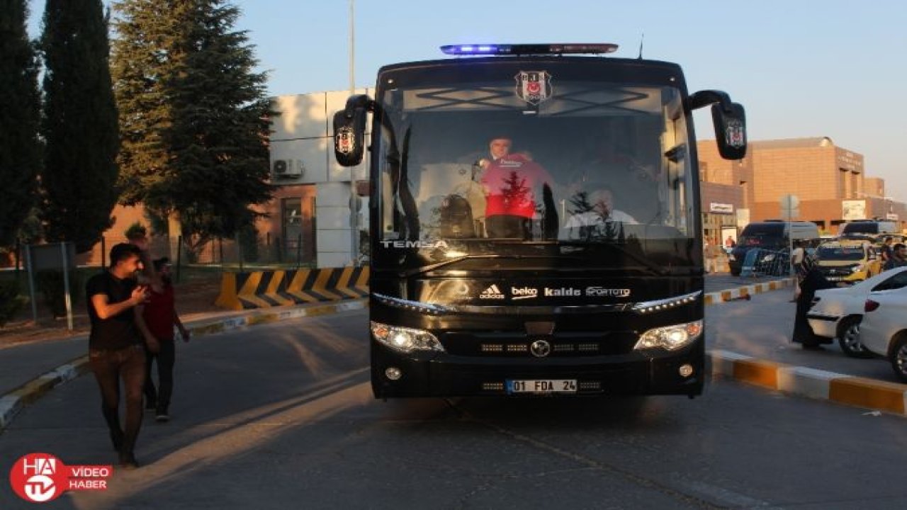 Beşiktaş kafilesi Gaziantep’te