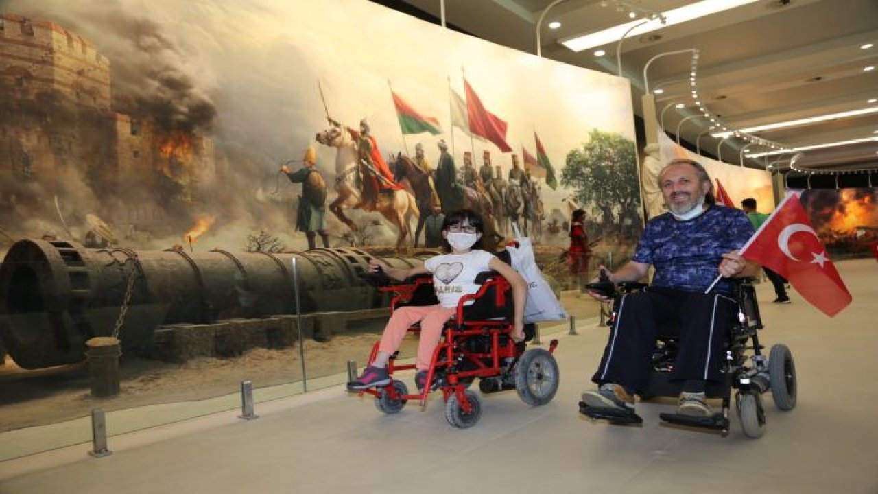 Engelli ve Aileleri Türk Tarih Müzesi'ne Hayran Kaldılar