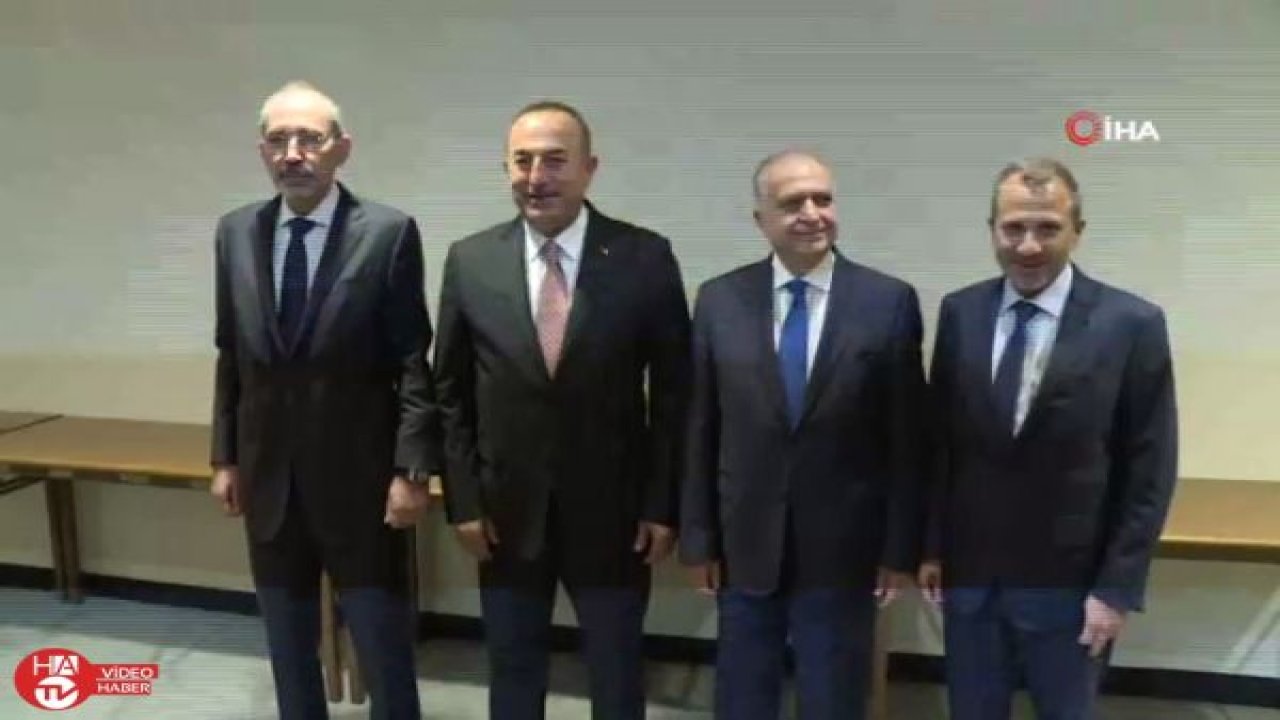Bakan Çavuşoğlu, Suriyeli Sığınmacılar 4’lü Bakanlar Toplantısı’na katıldı
