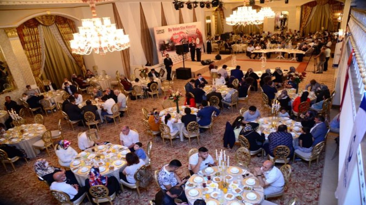 Başkan Oğuz'dan Şehit Aileleri ve Gaziler Onuruna Akşam Yemeği